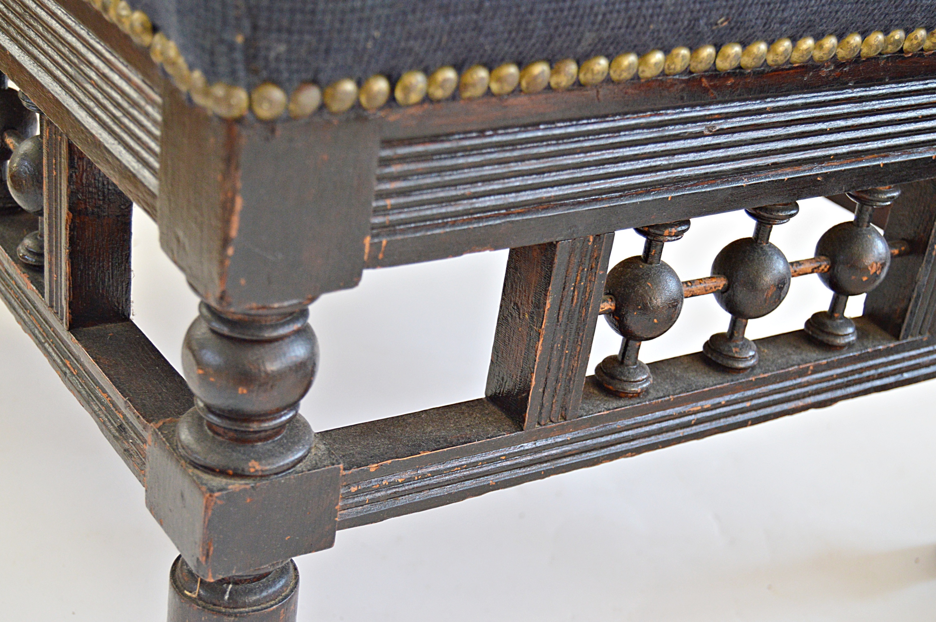 Antique Needlepoint Stools