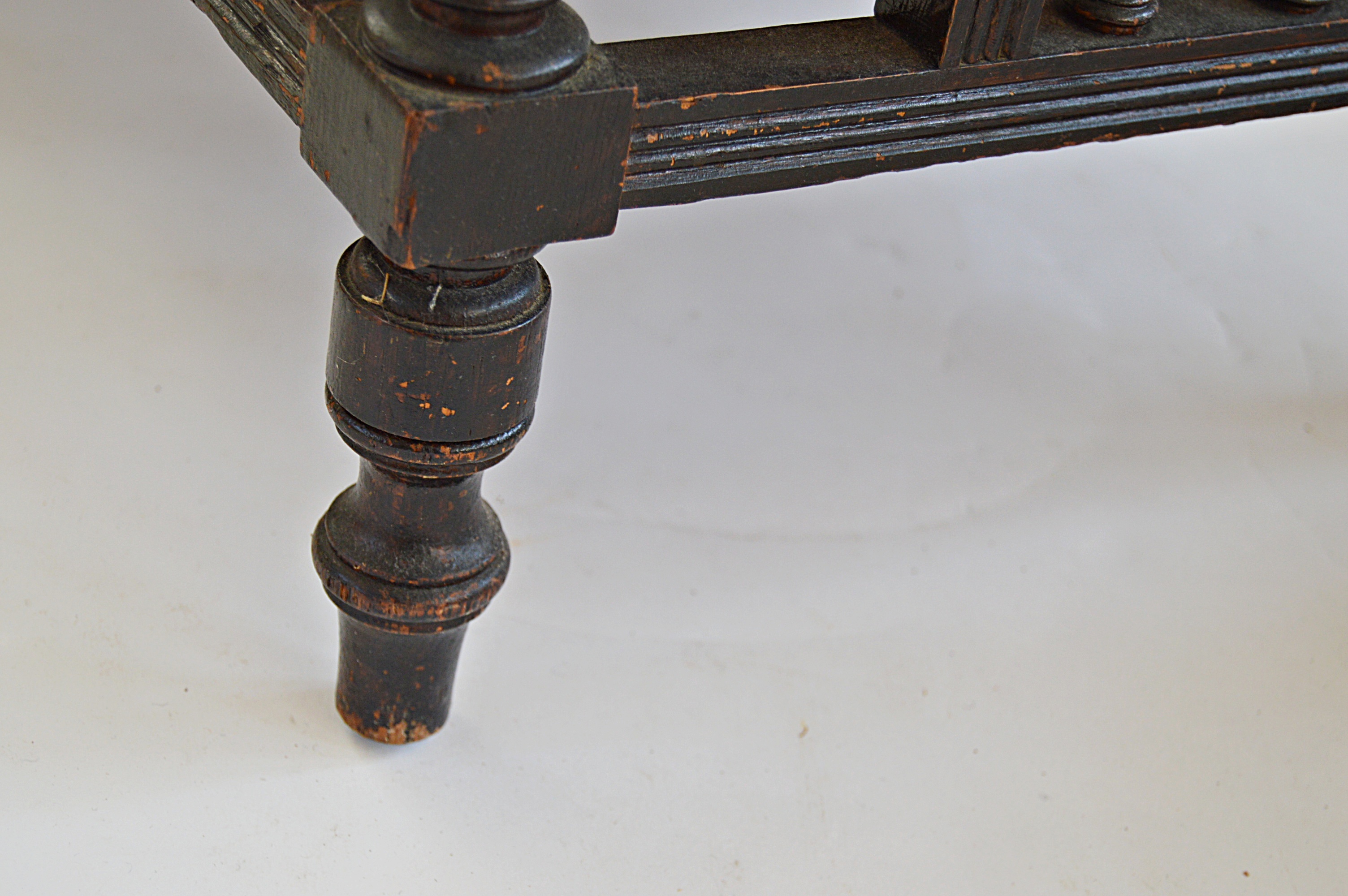 Antique Needlepoint Stools