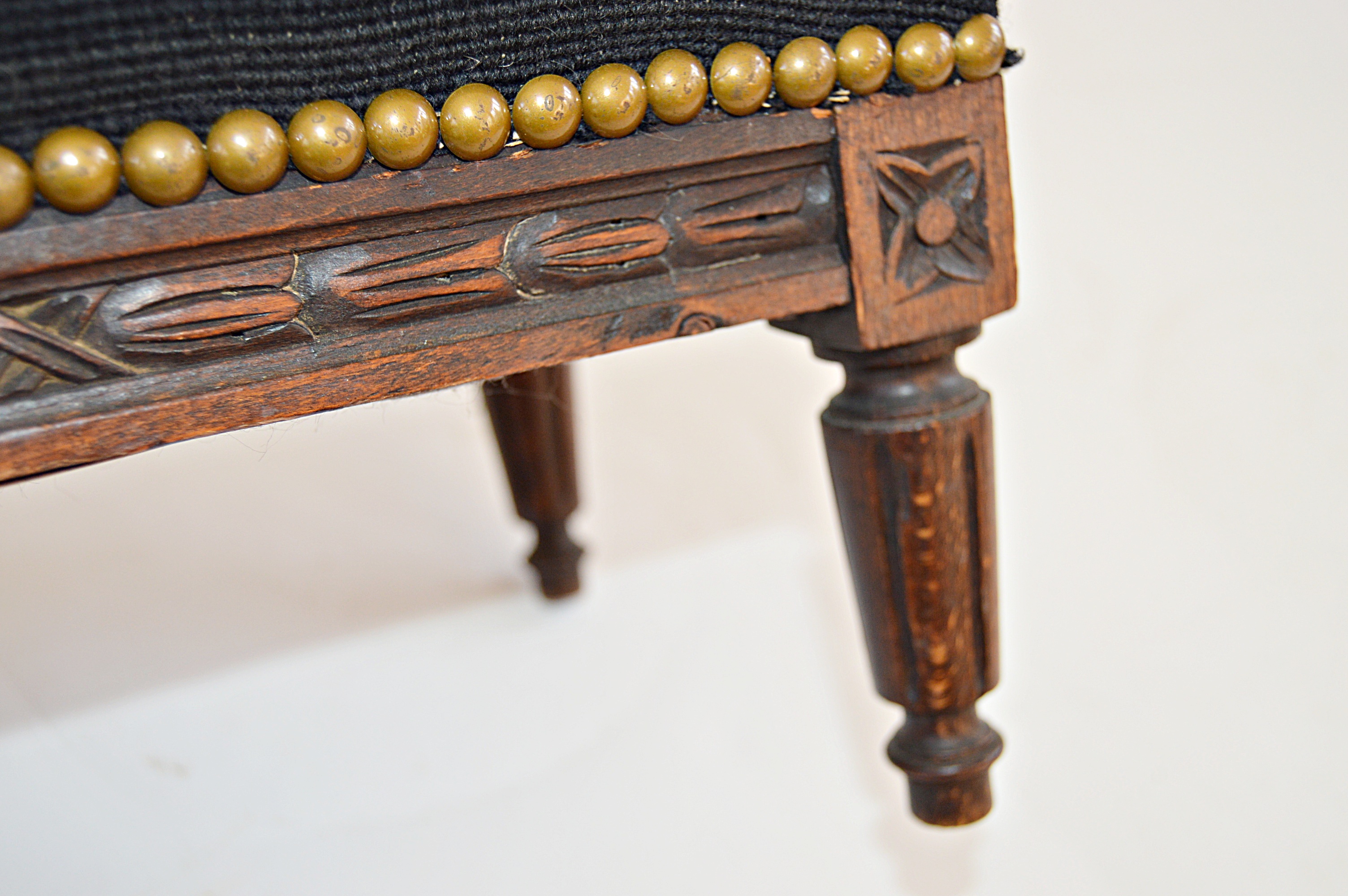 Antique Needlepoint Stools