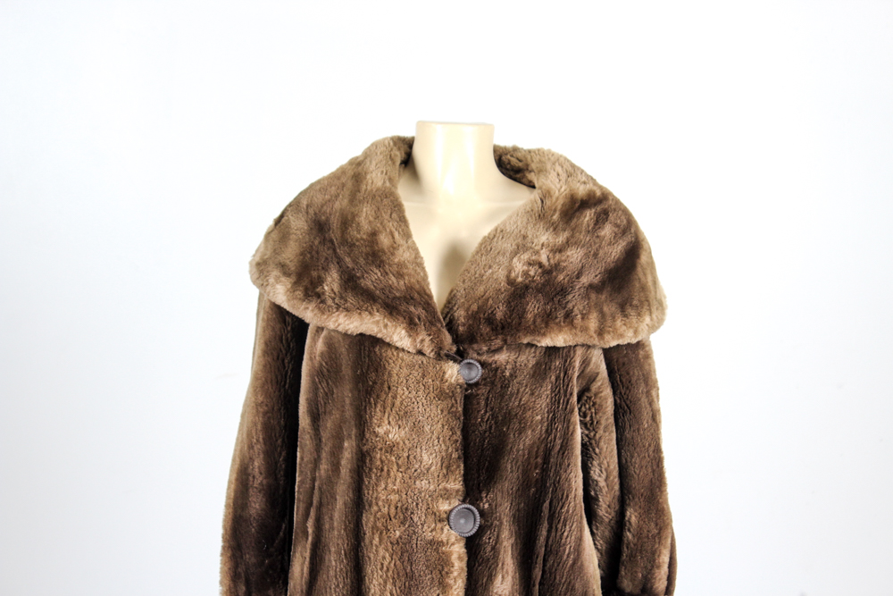 Vintage Sheared Beaver Coat