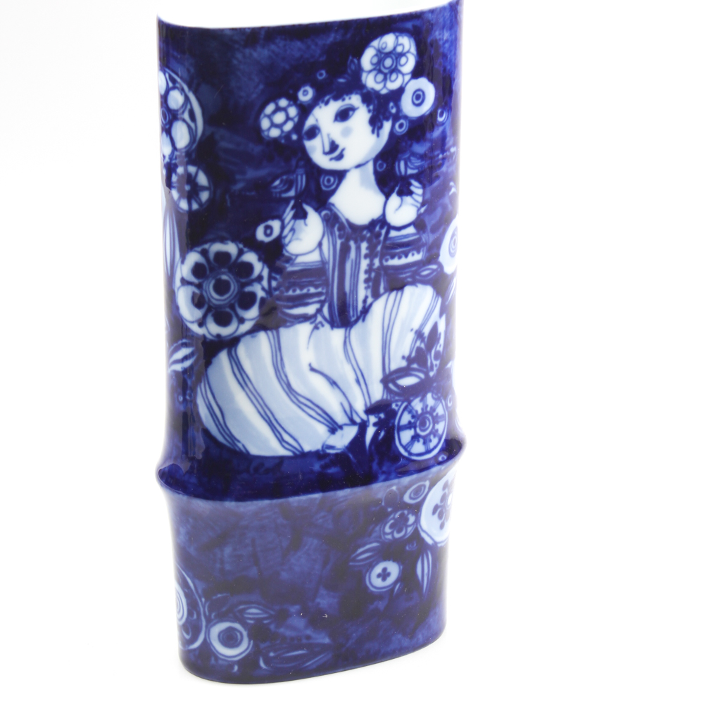 Original Bjorn Wiinblad Hand-Painted Vase