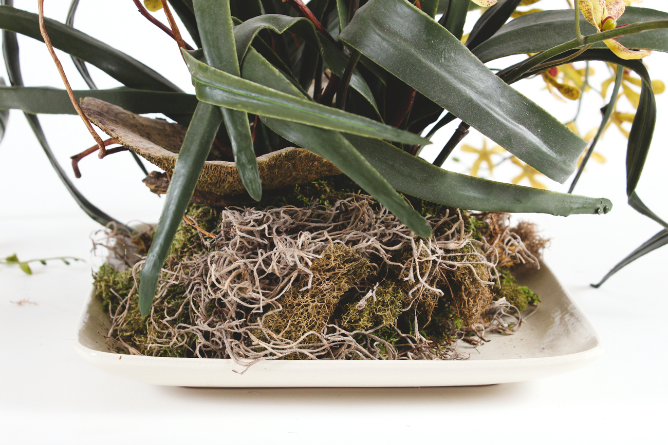 Three Silk Floral Arrangements