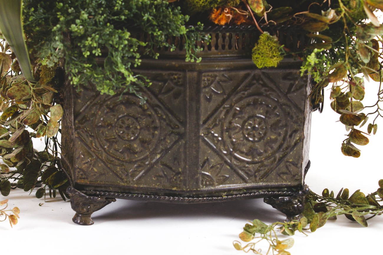 Three Silk Floral Arrangements