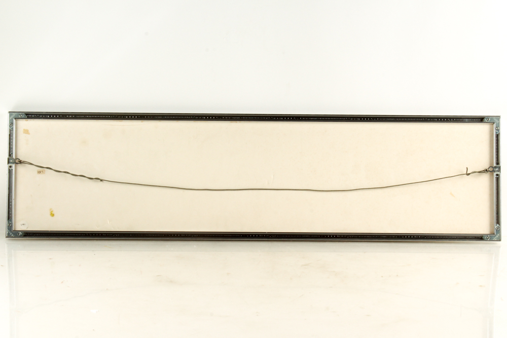 John Tuska Color Drawing on Paper Quadriptych