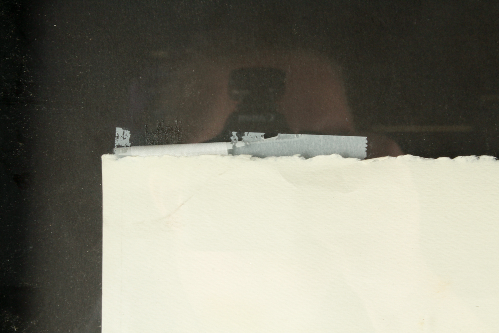 John Tuska Charcoal Drawing of Nude Male Figure