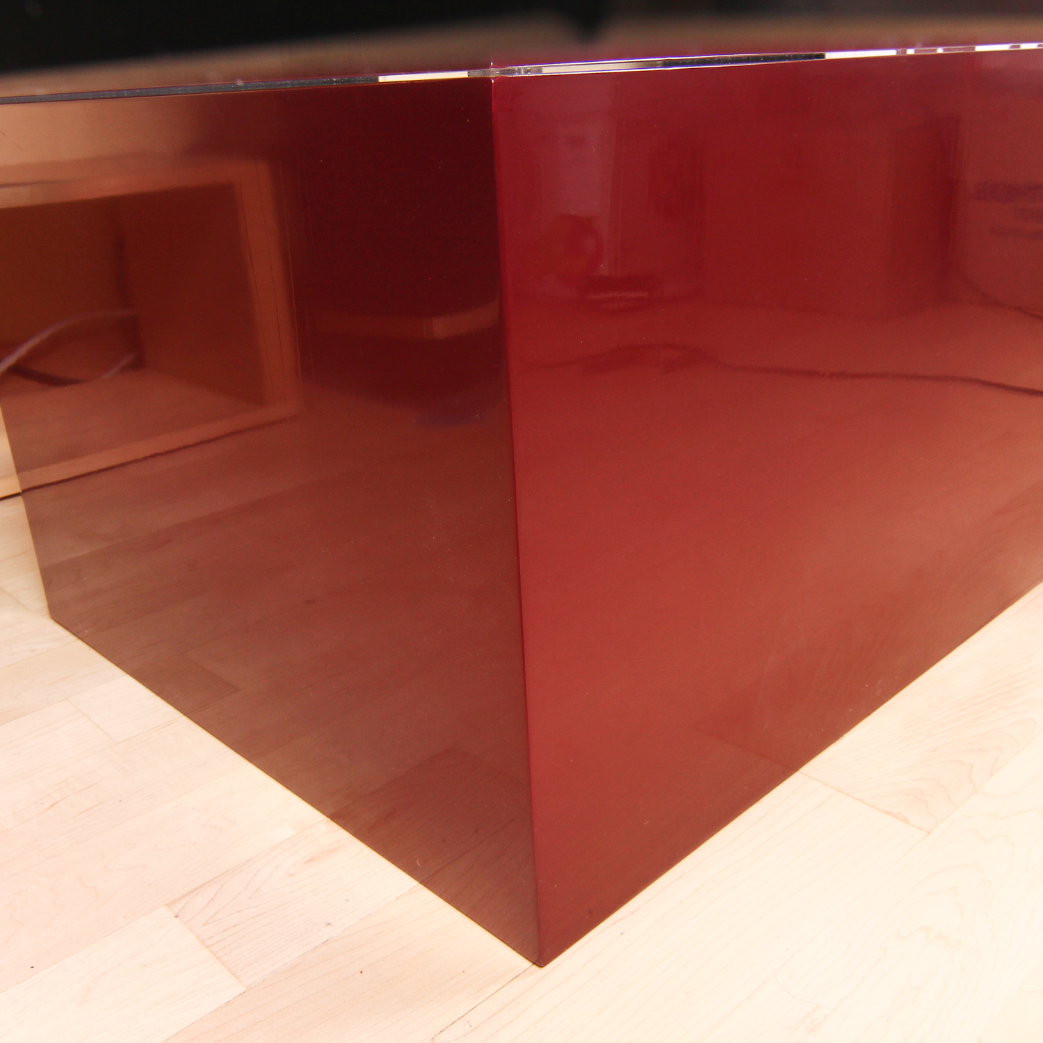 Modern Glass Top Coffee Table