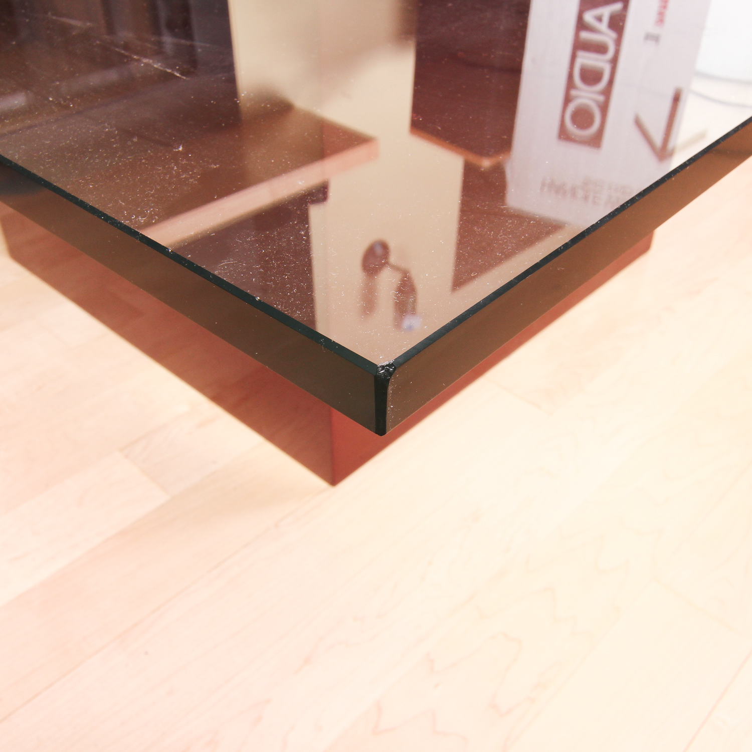 Modern Glass Top Coffee Table