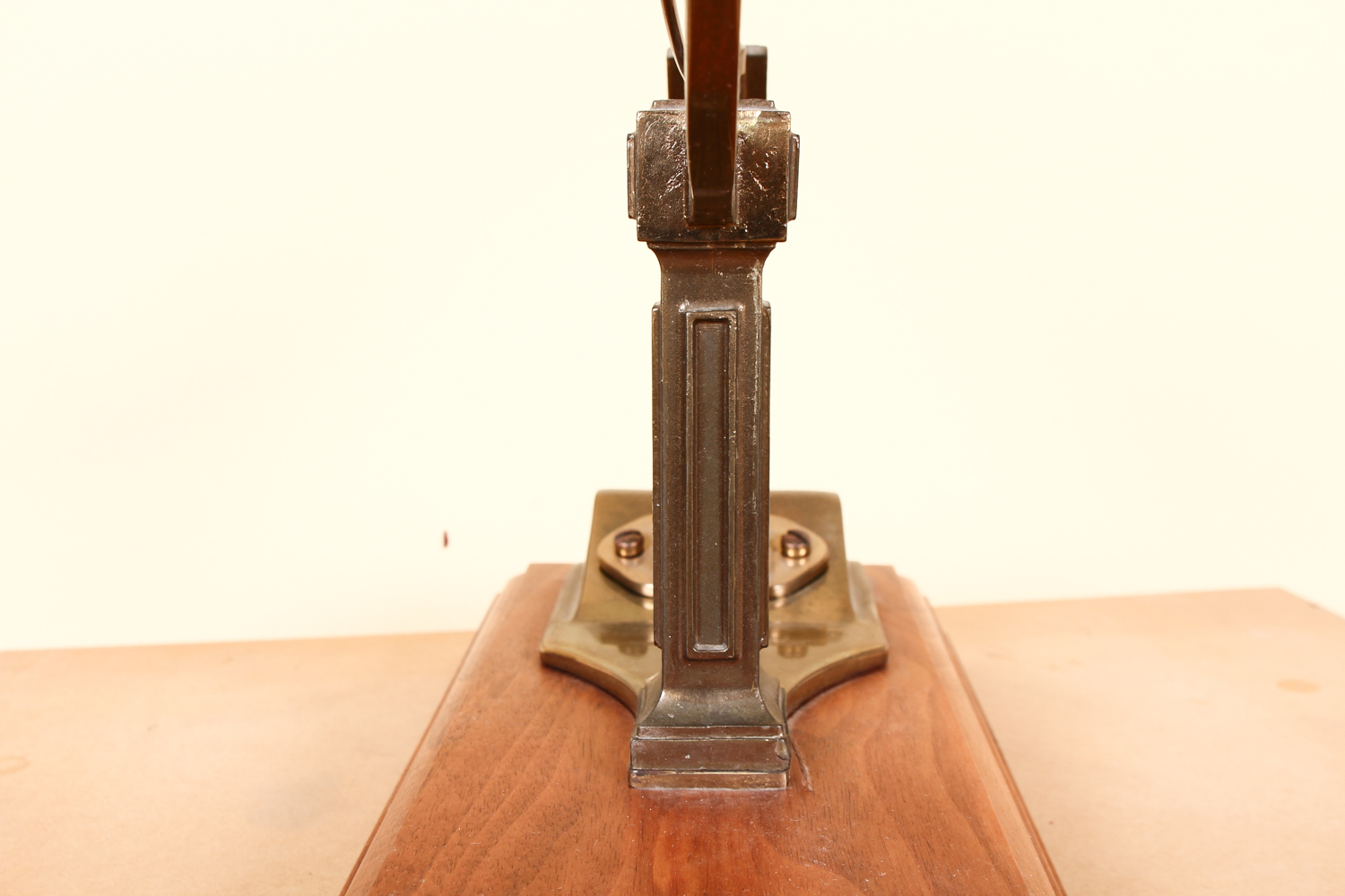 Hamilton Metal and Wooden Sphere Desk Clock