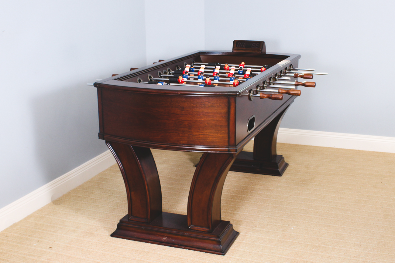 Wooden Digital Scorekeeping Foosball Table
