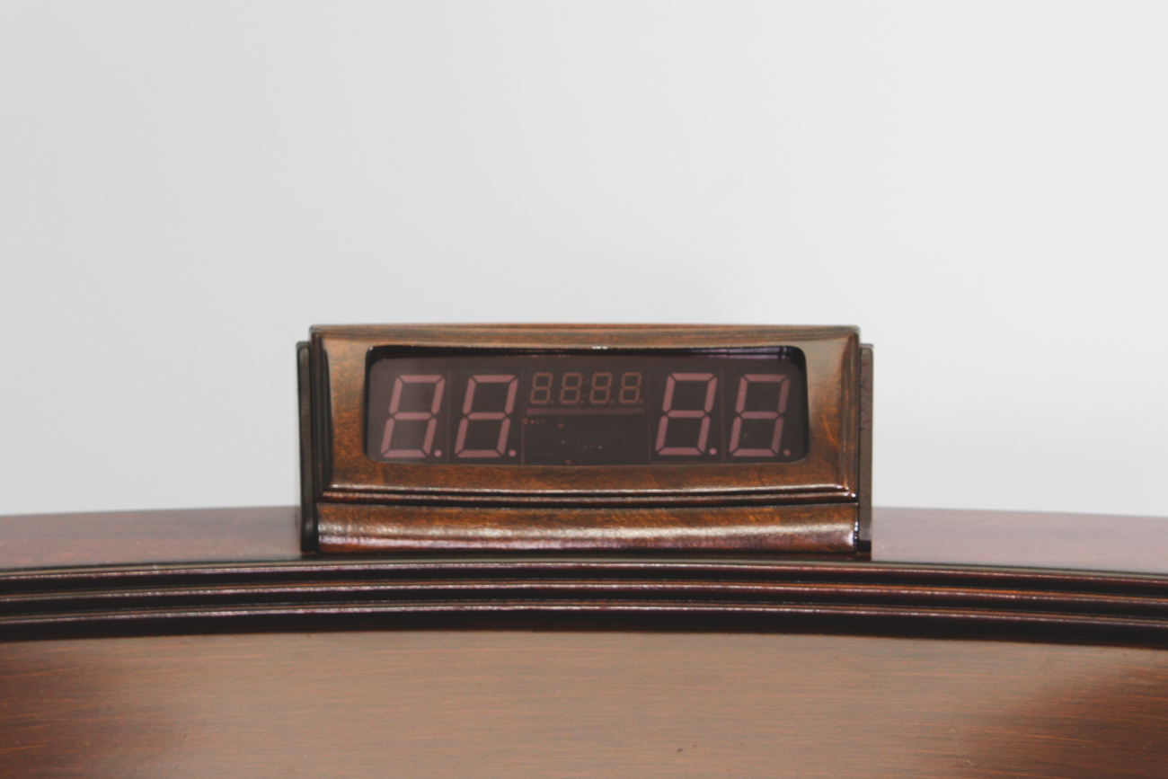 Wooden Digital Scorekeeping Foosball Table
