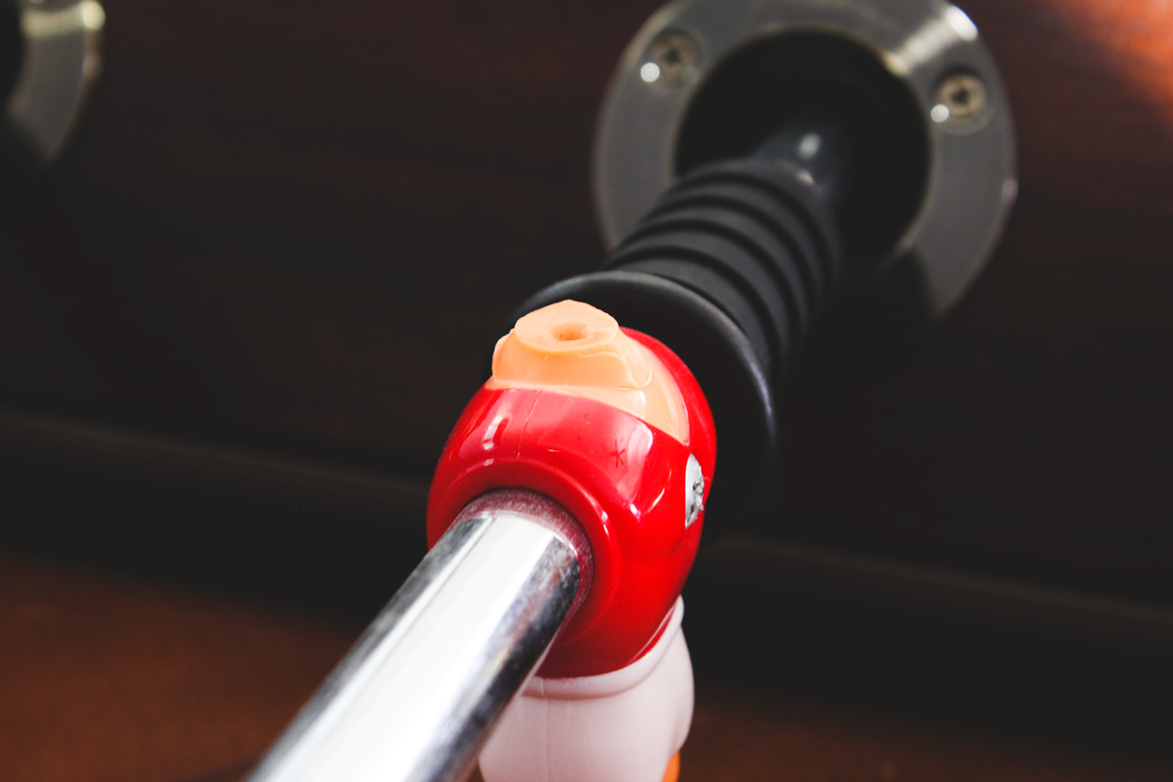 Wooden Digital Scorekeeping Foosball Table