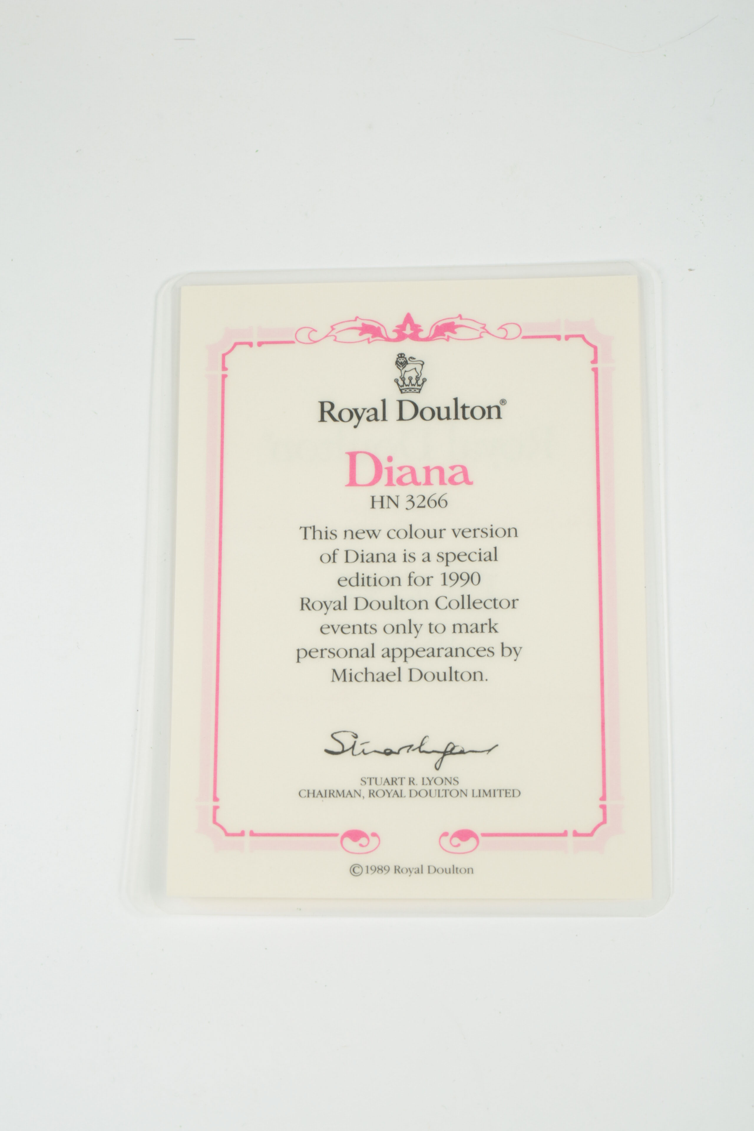 Royal Doulton "Diana" Porcelain Figurine