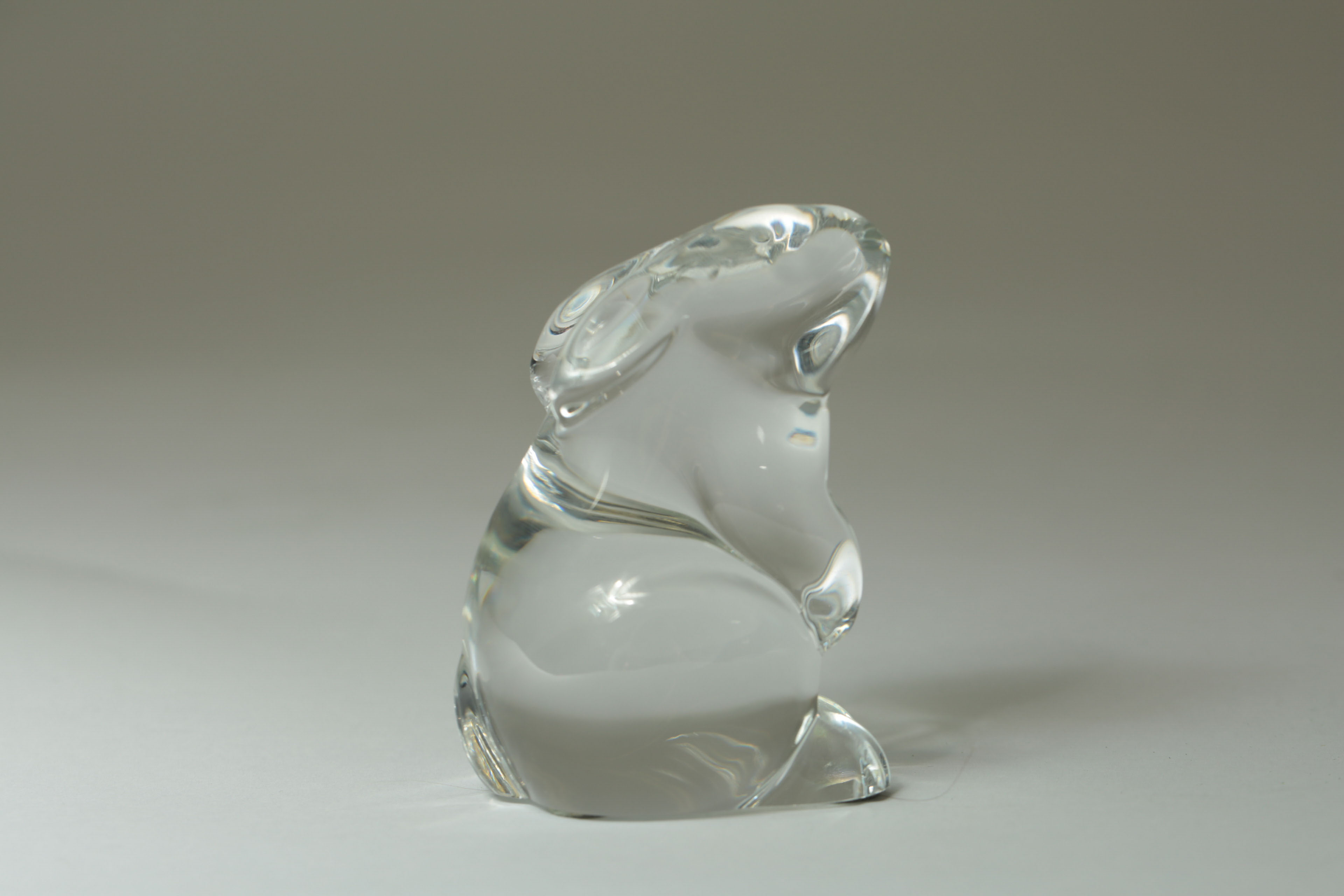 Baccarat Crystal Rabbit Figurine