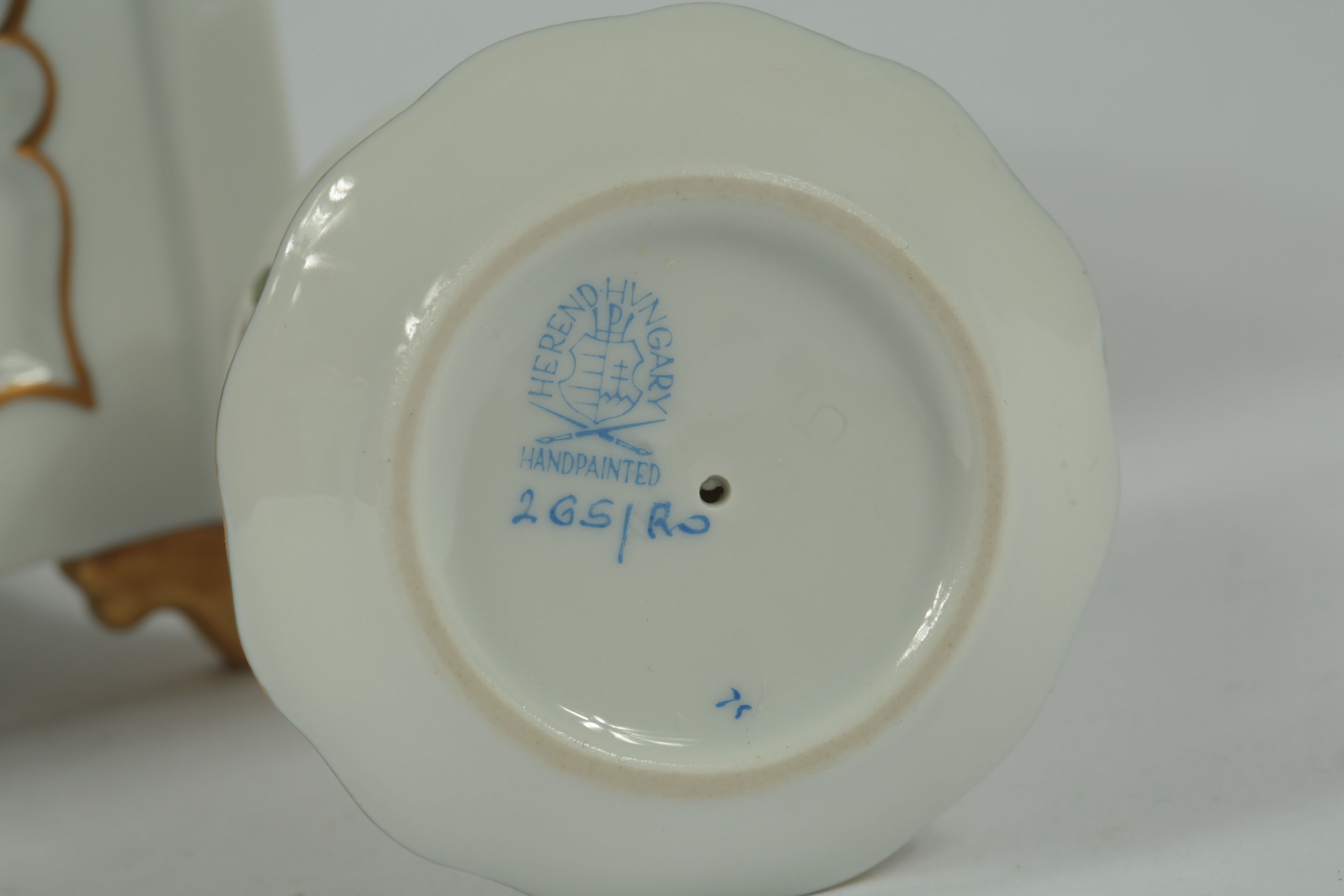 Herend Hungary "Rothschild Birds" Porcelain Decor