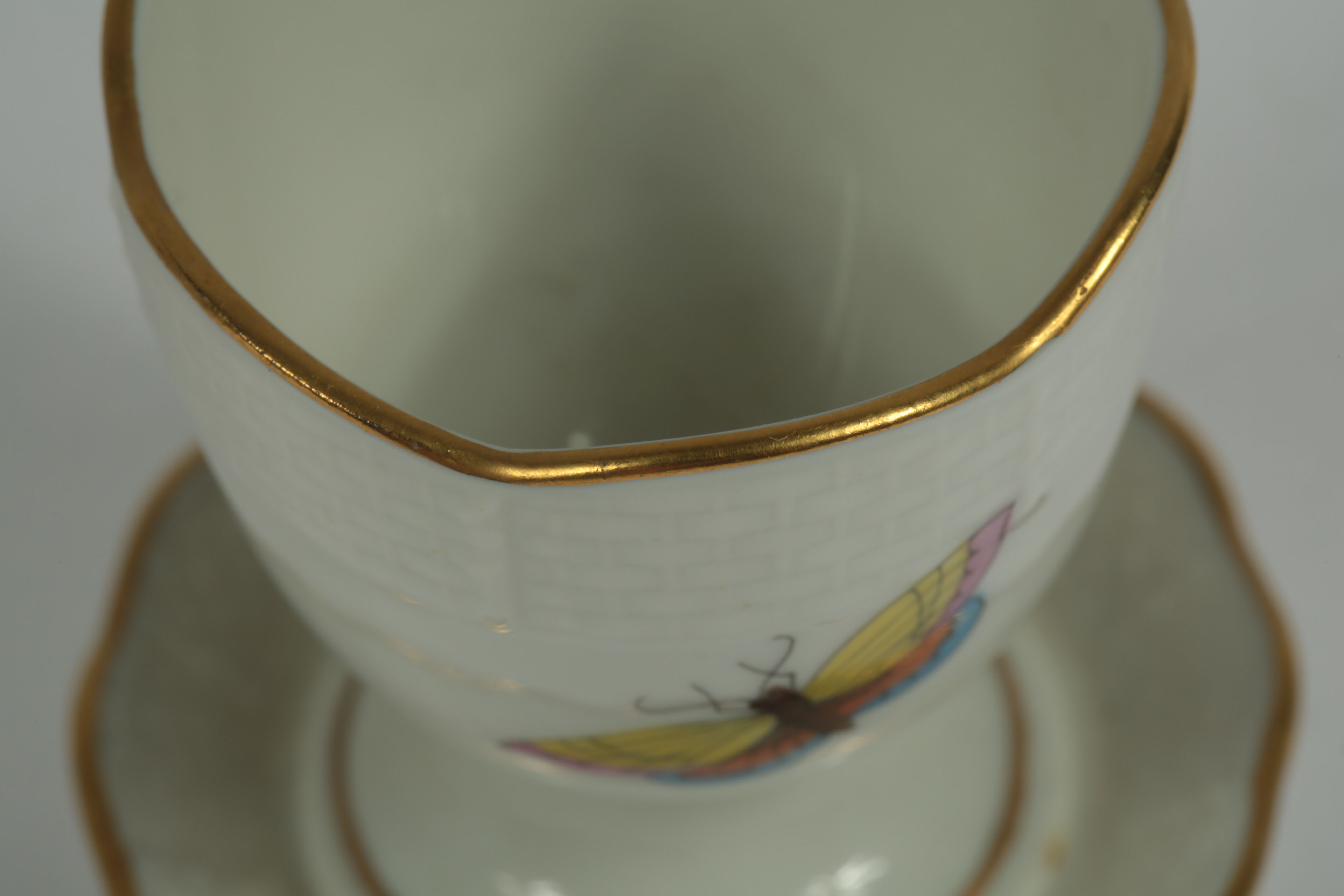 Herend Hungary "Rothschild Birds" Porcelain Decor