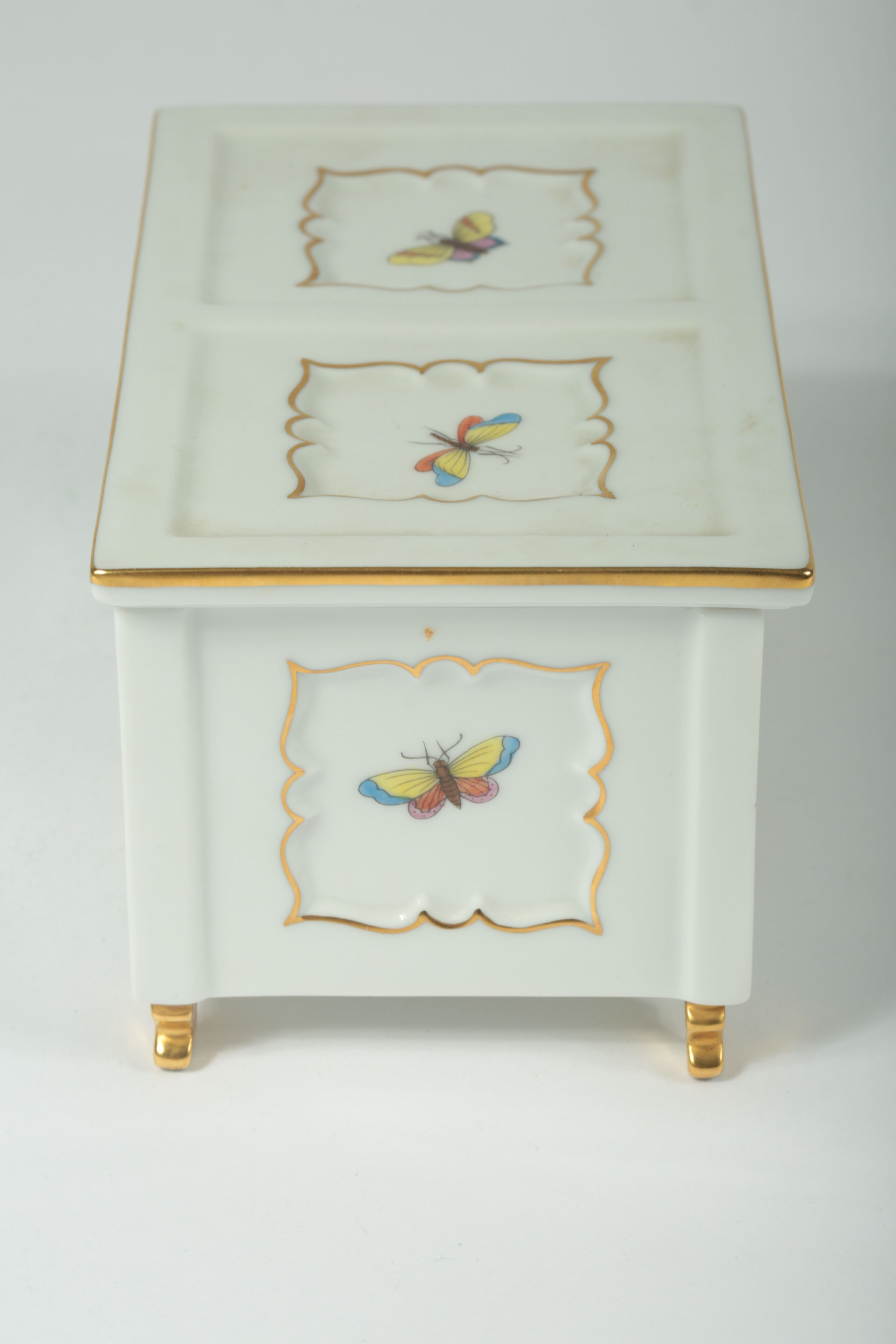 Herend Hungary "Rothschild Birds" Porcelain Decor