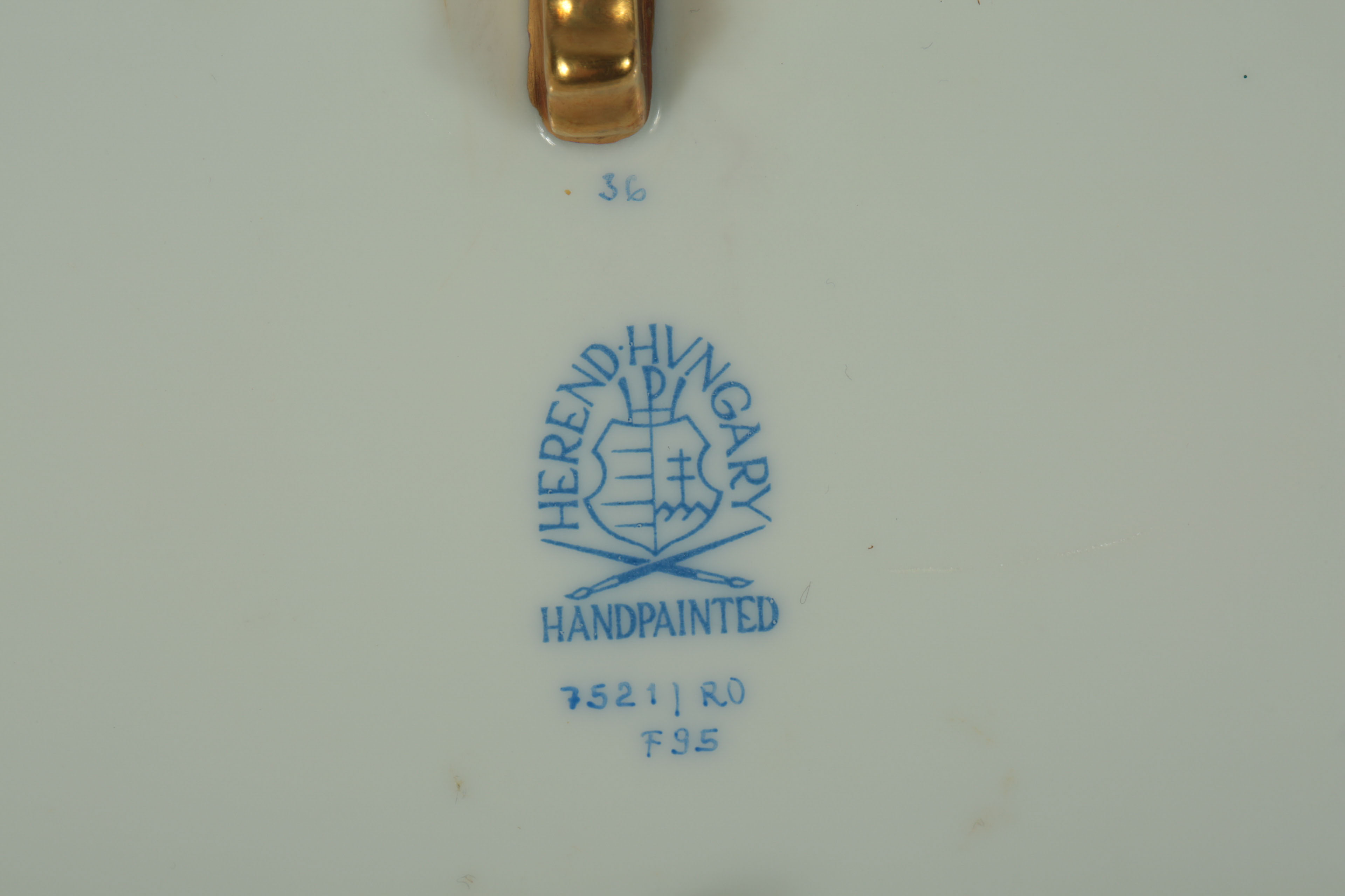 Herend Hungary "Rothschild Birds" Porcelain Decor