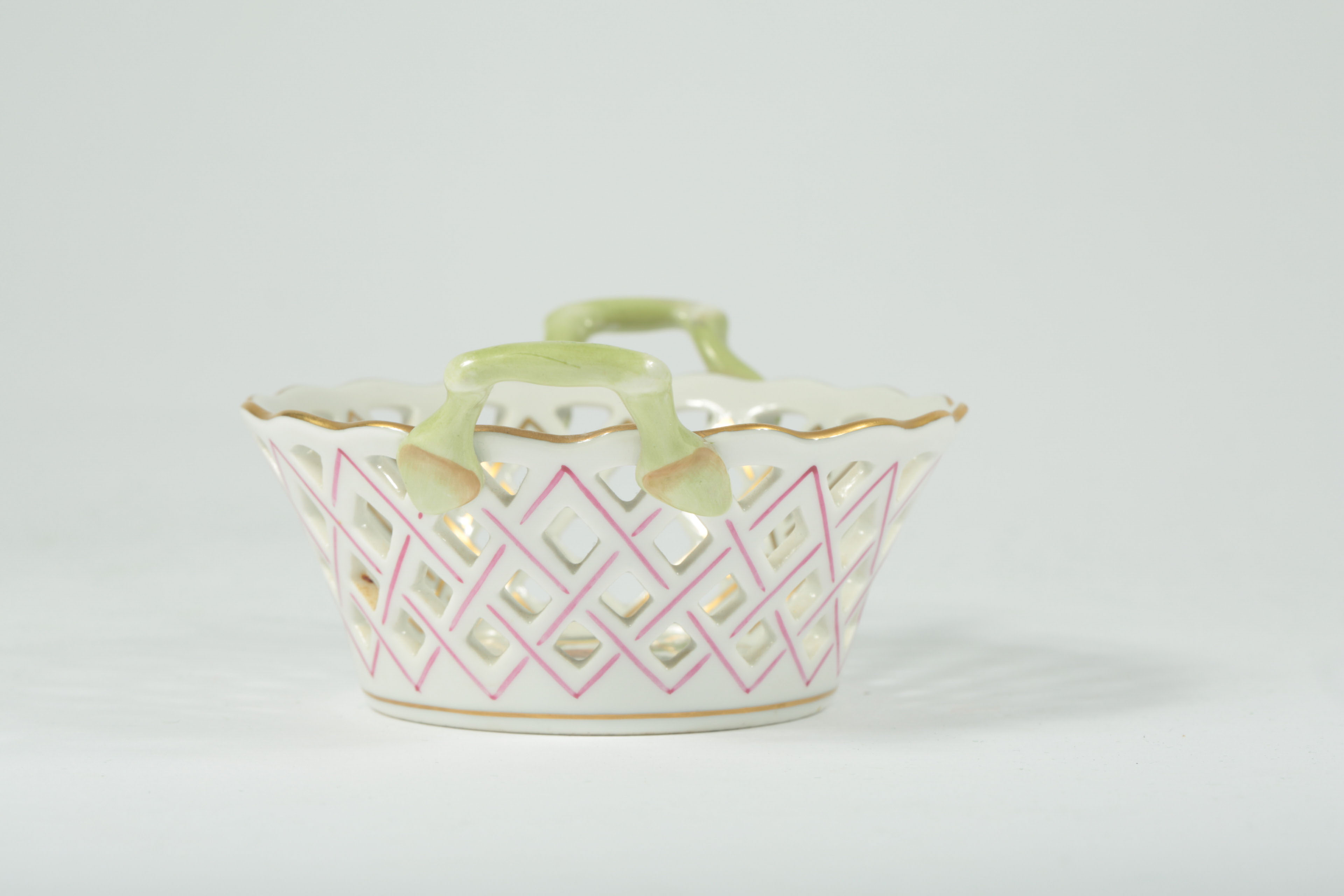 Herend Hungary Hand-Painted Porcelain Bowl