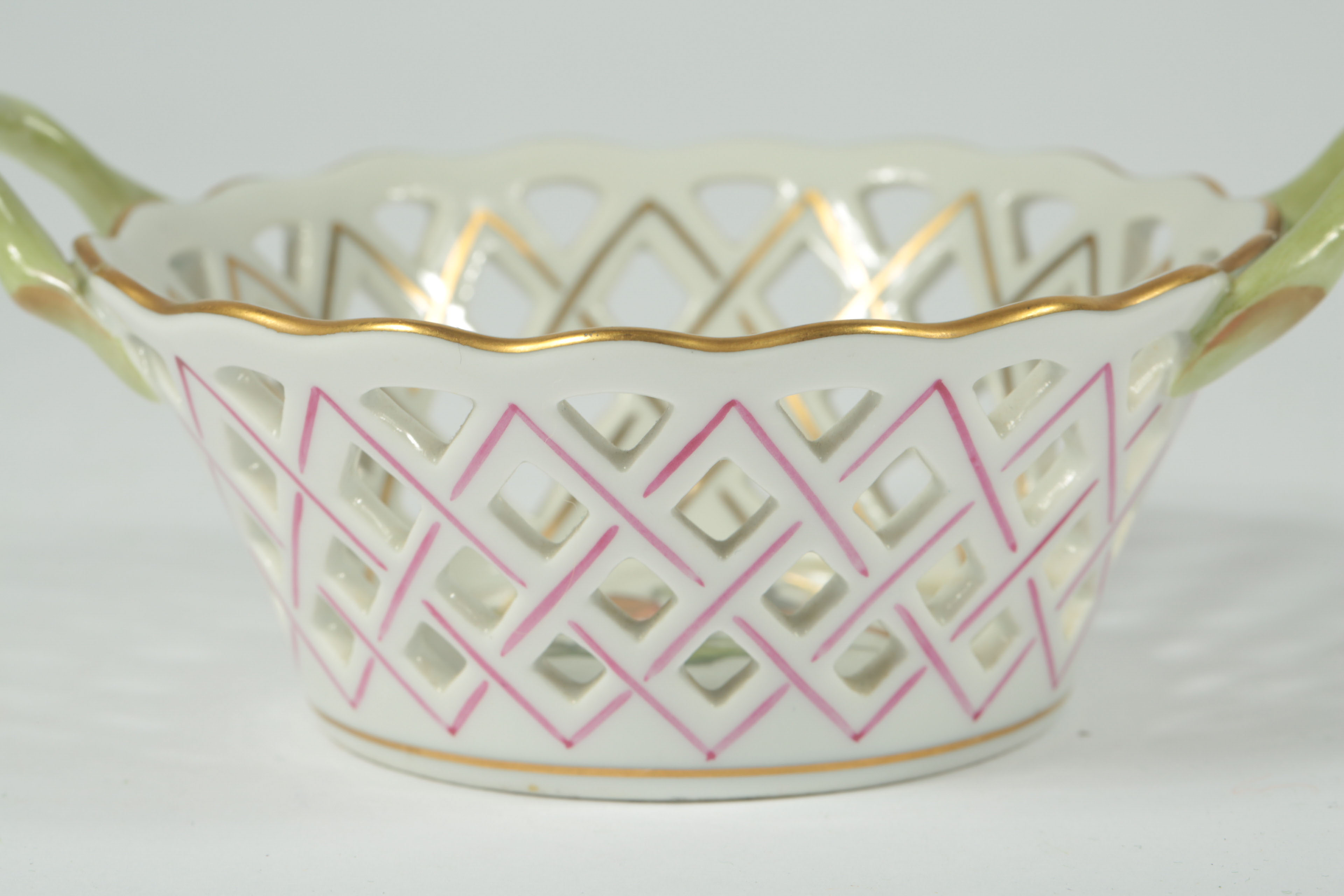 Herend Hungary Hand-Painted Porcelain Bowl