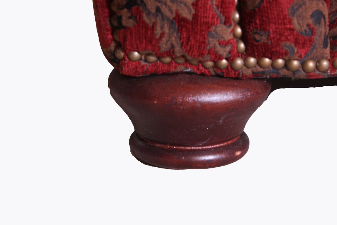 Damask Patterned Sofa by Bernhardt Furniture Co.