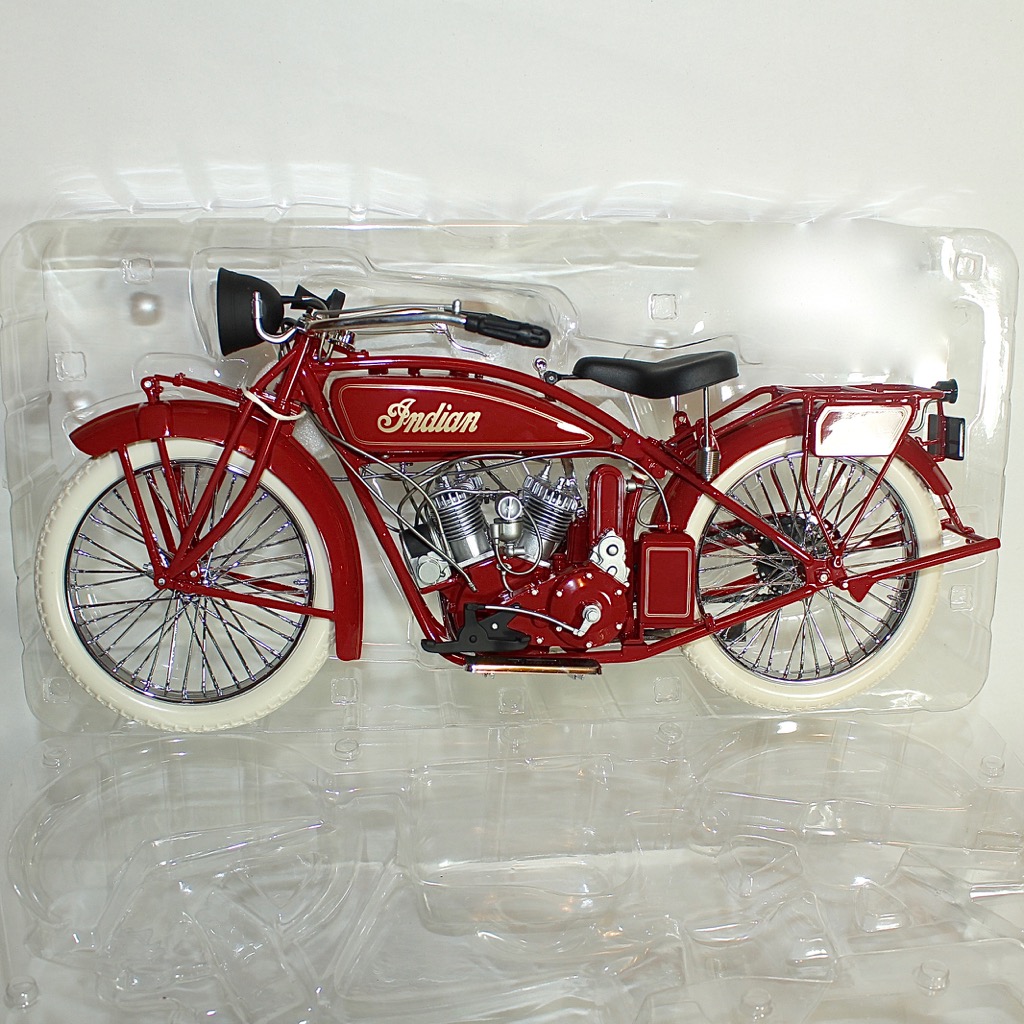Indian Scout Motorcycle Die Cast Motorcycle by The Franklin Mint