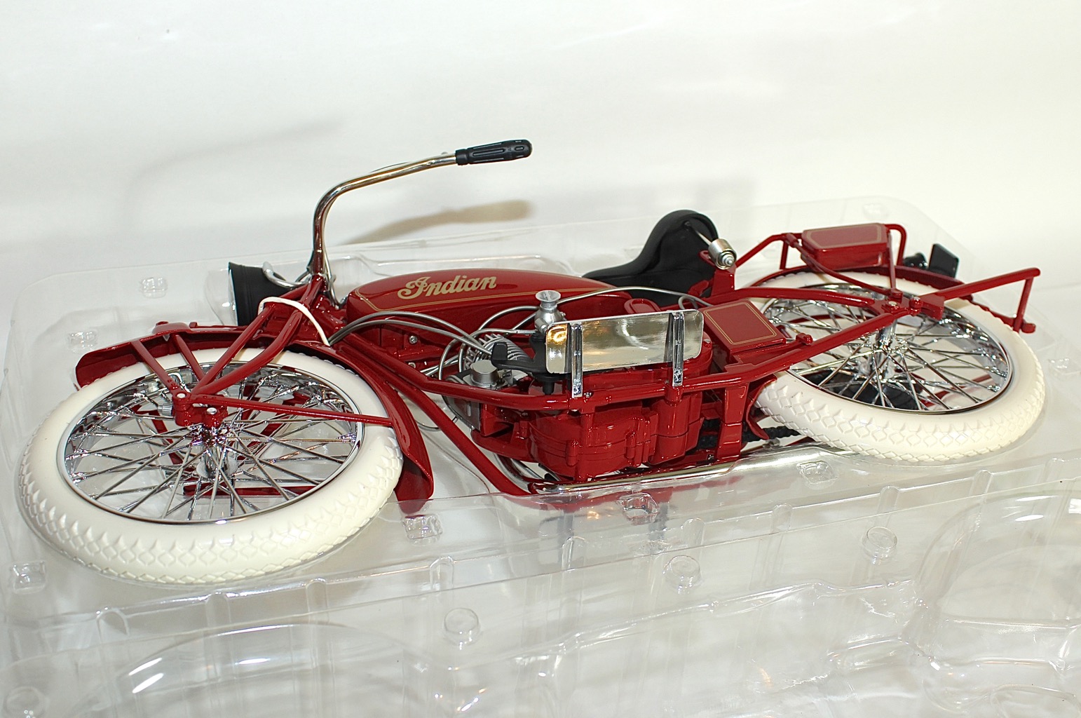 Indian Scout Motorcycle Die Cast Motorcycle by The Franklin Mint