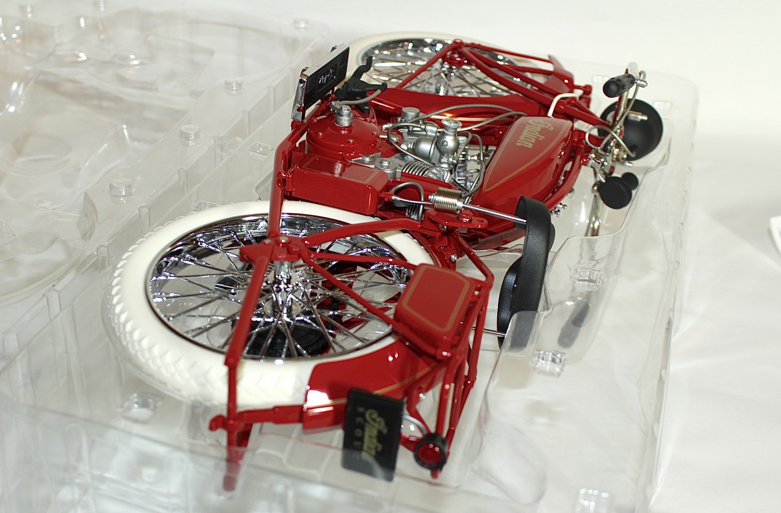 Indian Scout Motorcycle Die Cast Motorcycle by The Franklin Mint