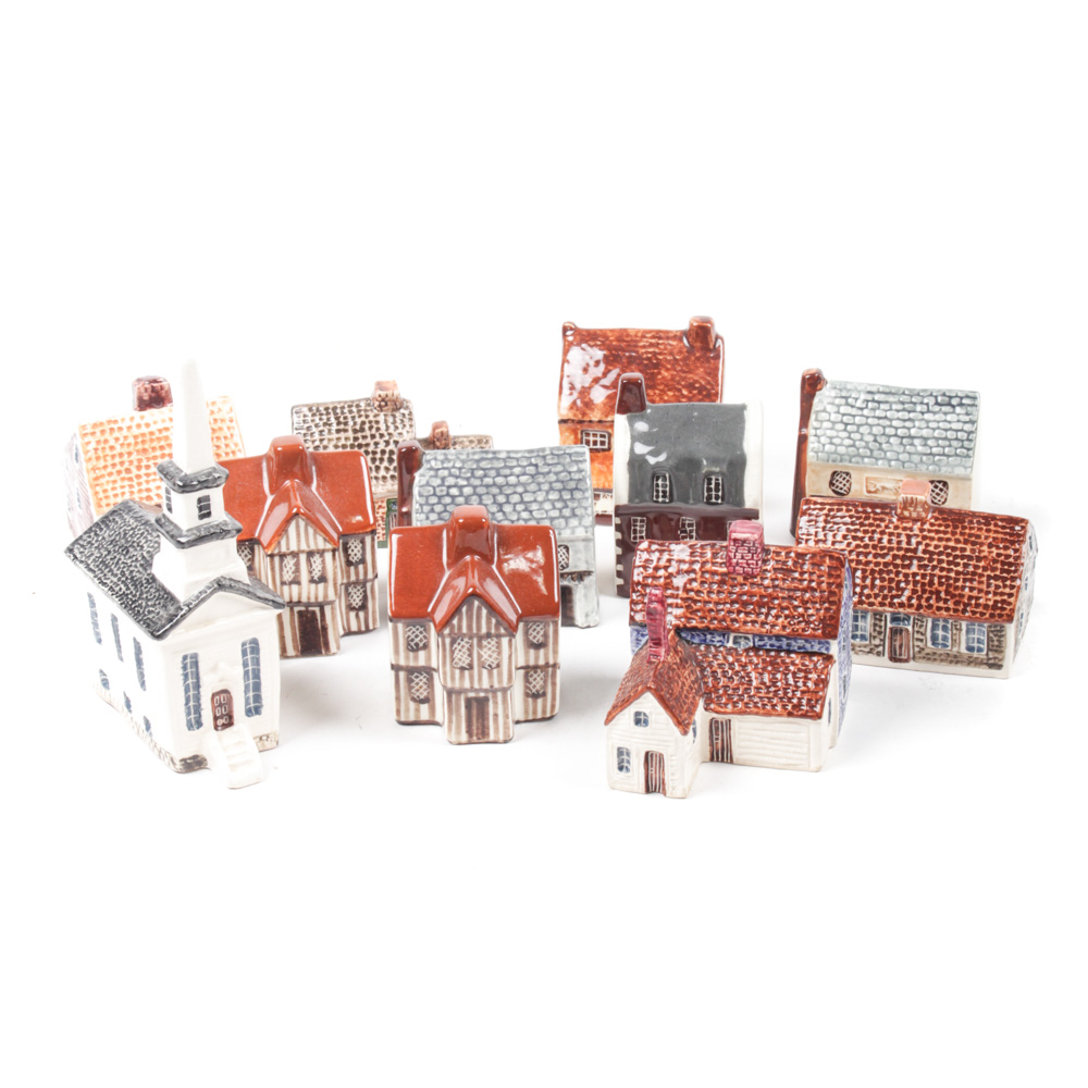 Miniature Ceramic Building Featuring John Putnam
