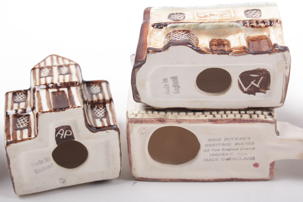 Miniature Ceramic Building Featuring John Putnam