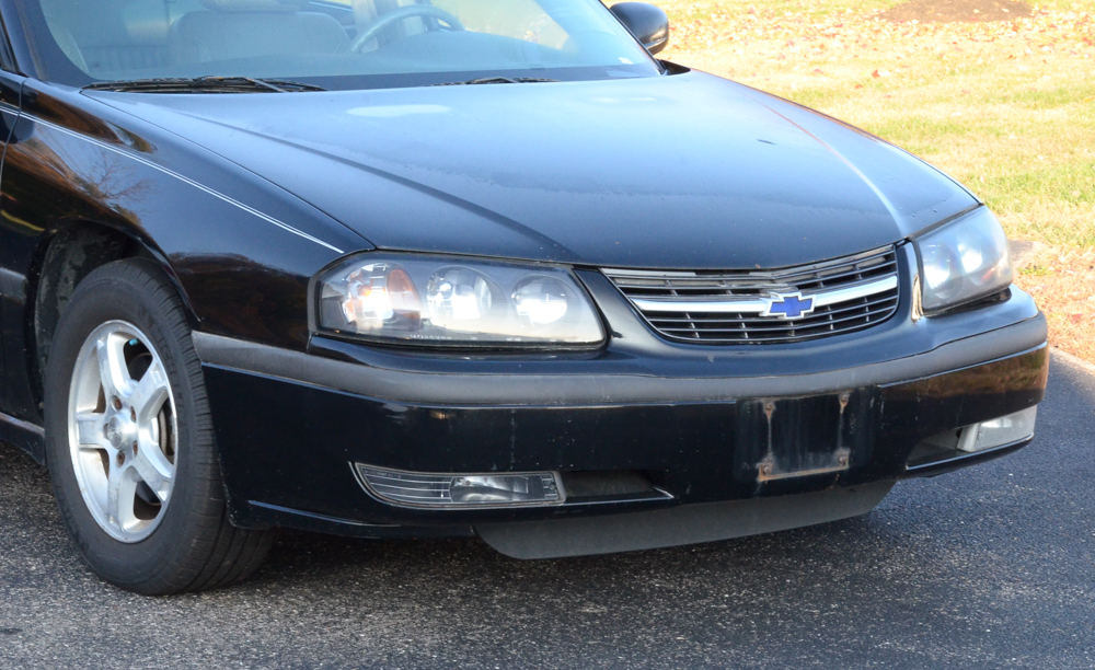 2003 Black Chevrolet Impala LS Sedan
