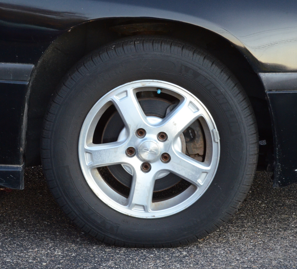2003 Black Chevrolet Impala LS Sedan