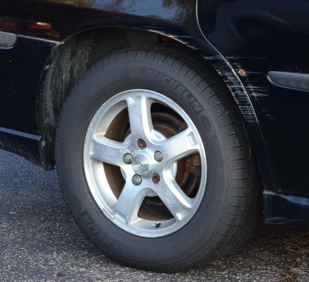 2003 Black Chevrolet Impala LS Sedan