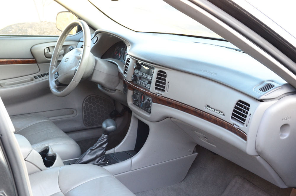 2003 Black Chevrolet Impala LS Sedan