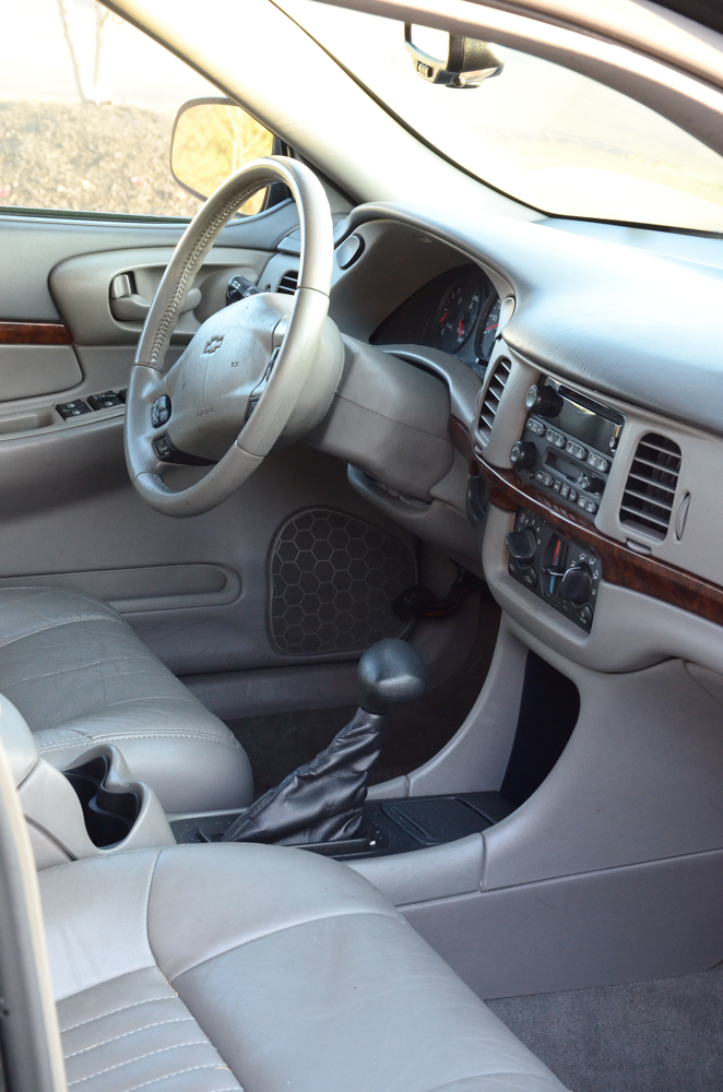 2003 Black Chevrolet Impala LS Sedan