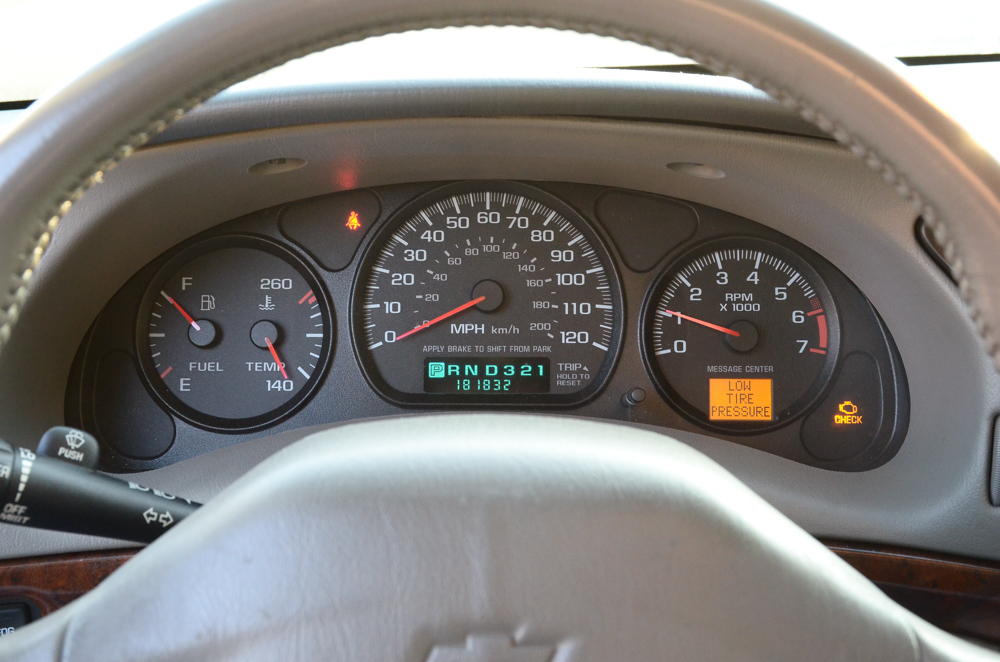 2003 Black Chevrolet Impala LS Sedan