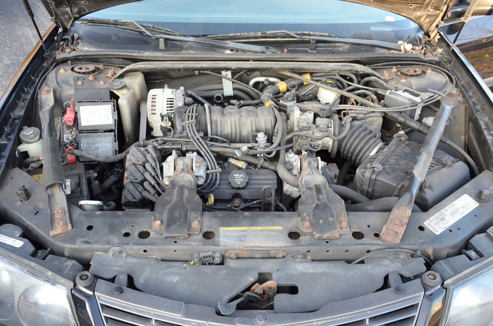 2003 Black Chevrolet Impala LS Sedan