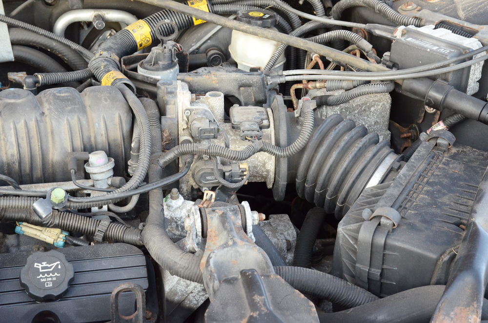 2003 Black Chevrolet Impala LS Sedan