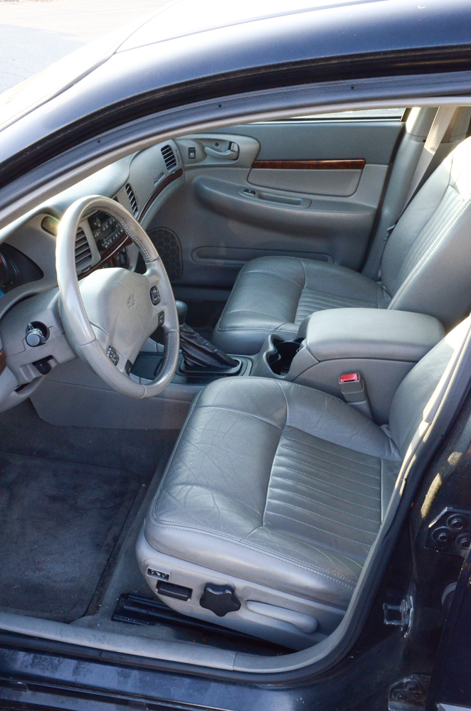 2003 Black Chevrolet Impala LS Sedan