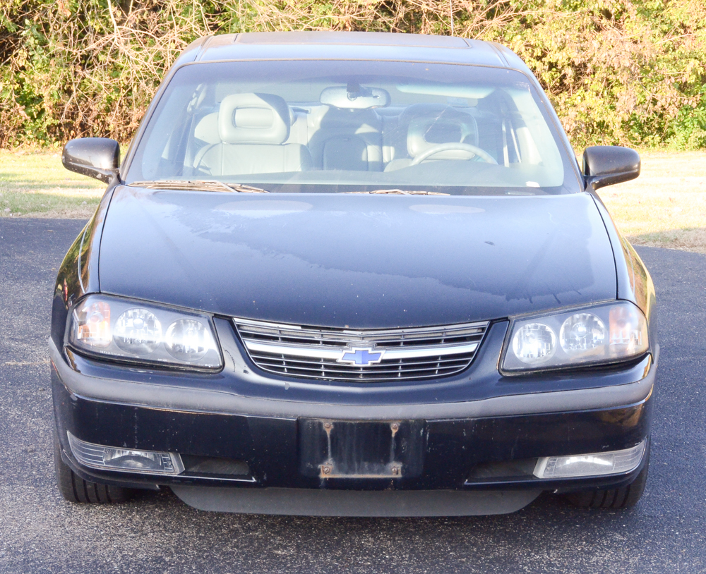2003 Black Chevrolet Impala LS Sedan