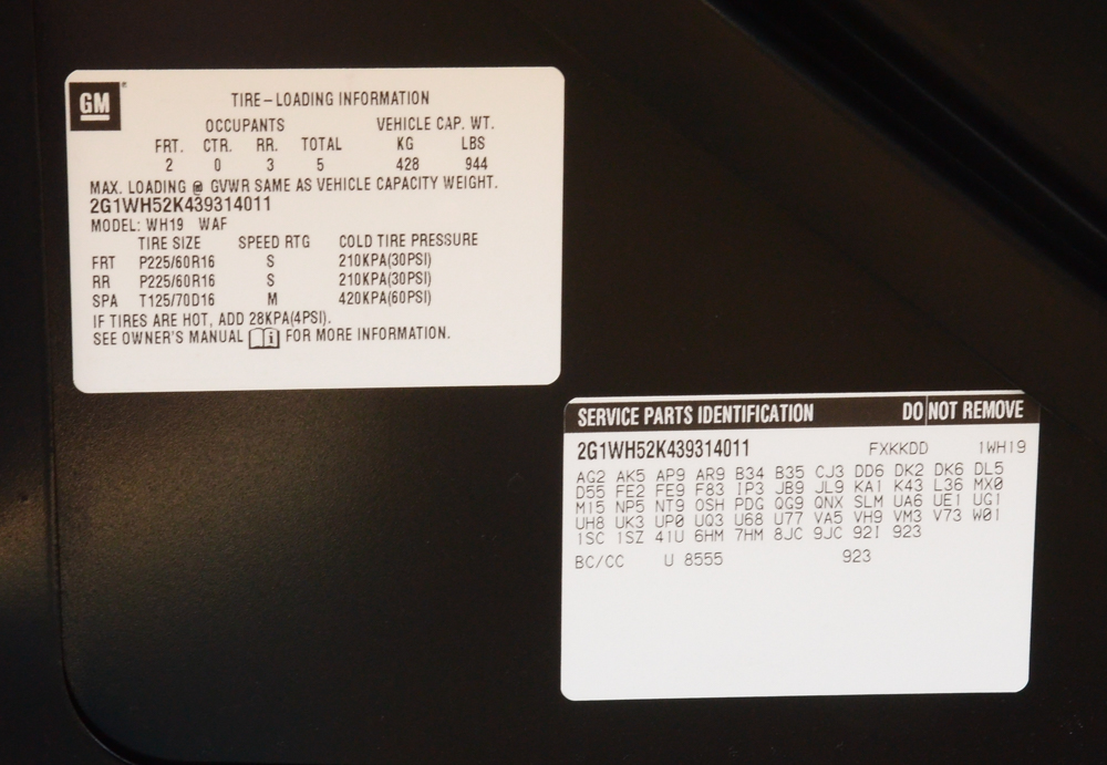 2003 Black Chevrolet Impala LS Sedan