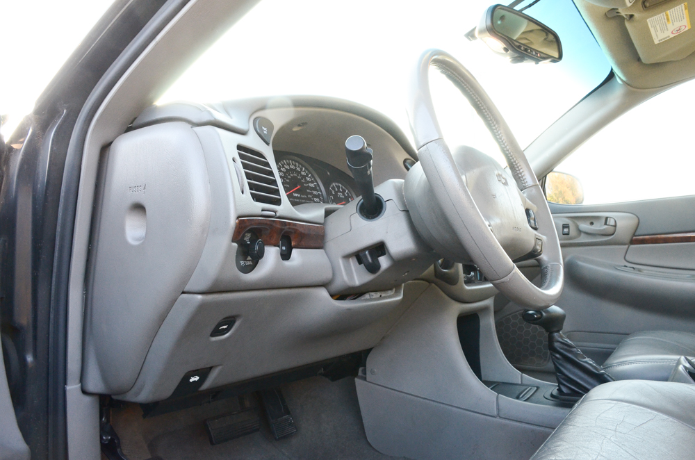 2003 Black Chevrolet Impala LS Sedan