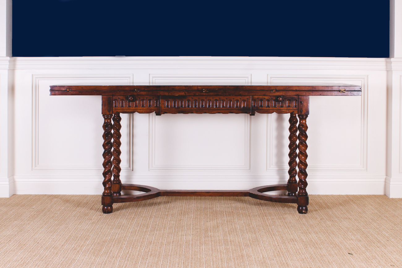 Walnut Drop-Leaf Table