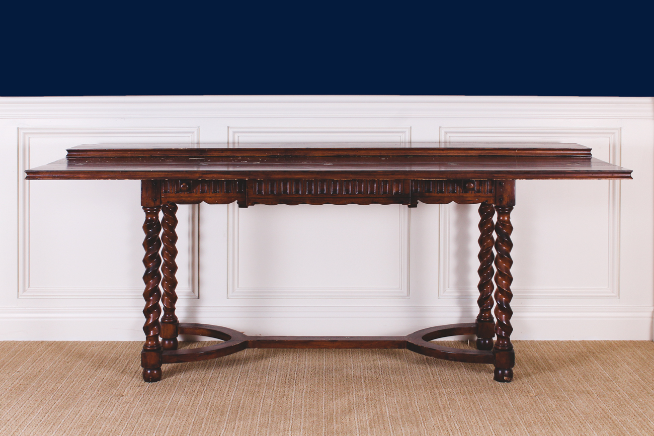 Walnut Drop-Leaf Table