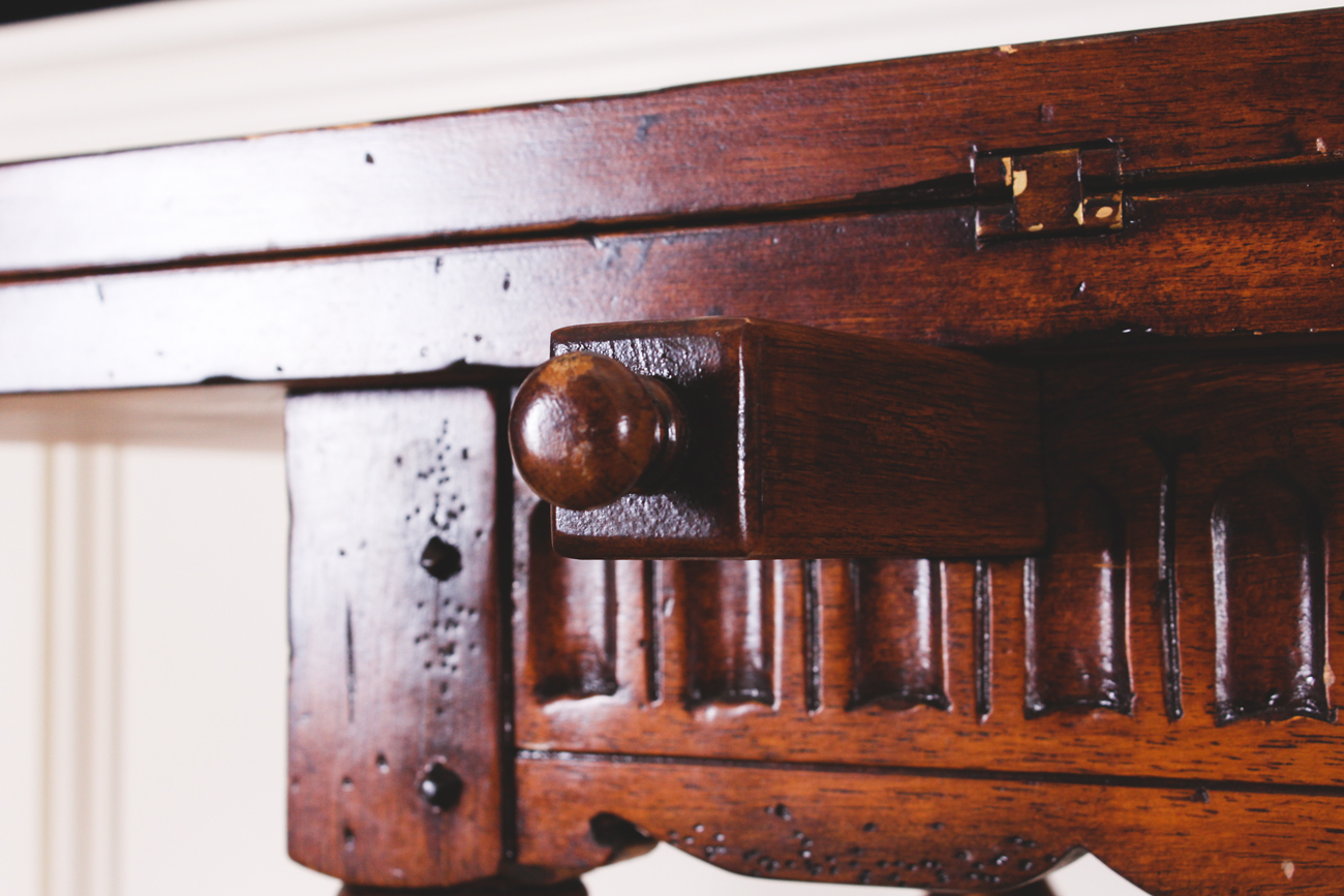 Walnut Drop-Leaf Table