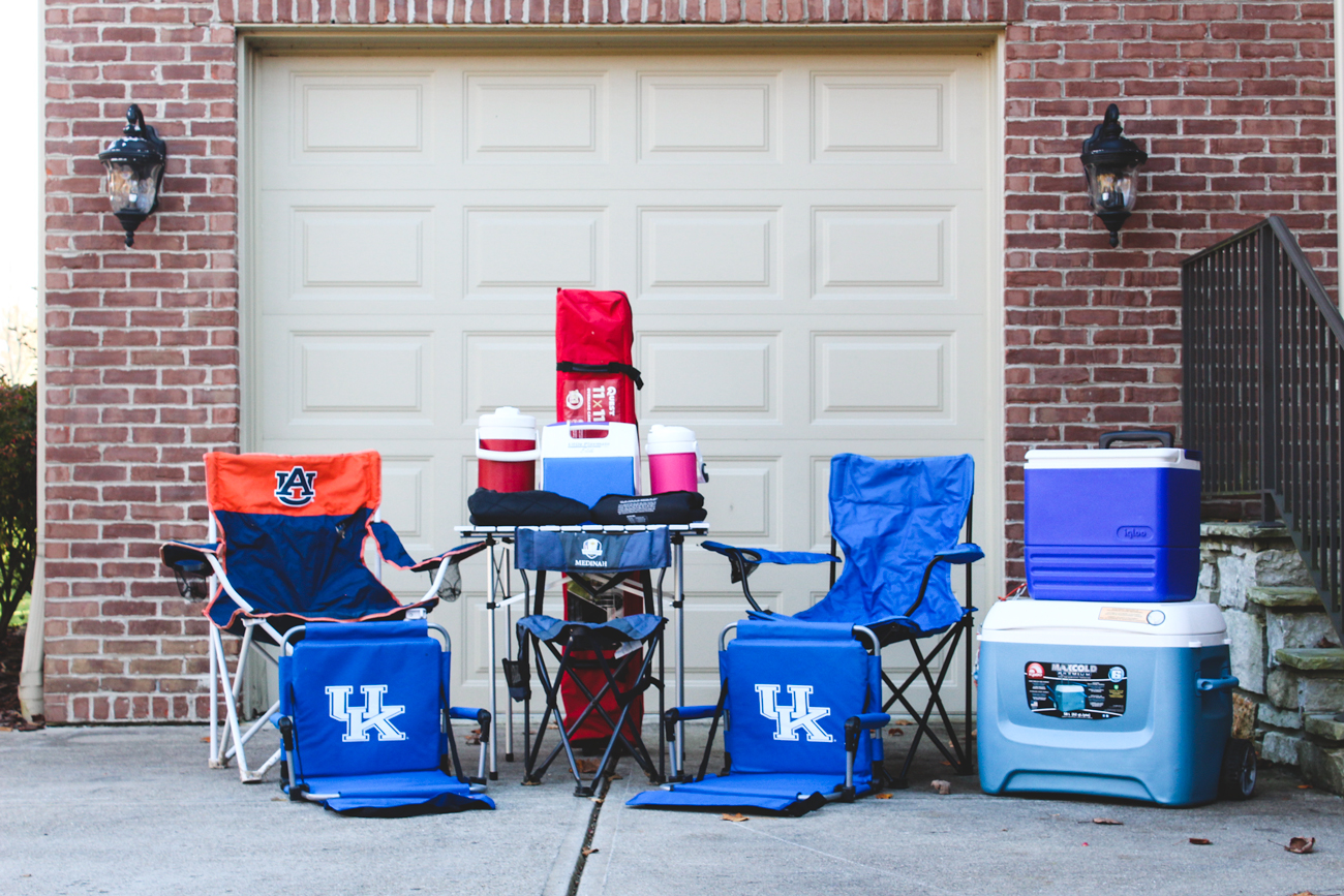 Grouping of Tailgating and Sporting Equipment