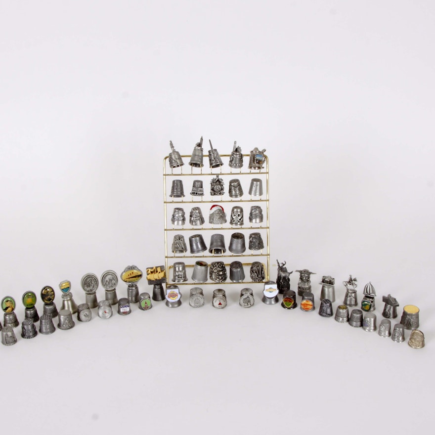 Metal Thimble Collection