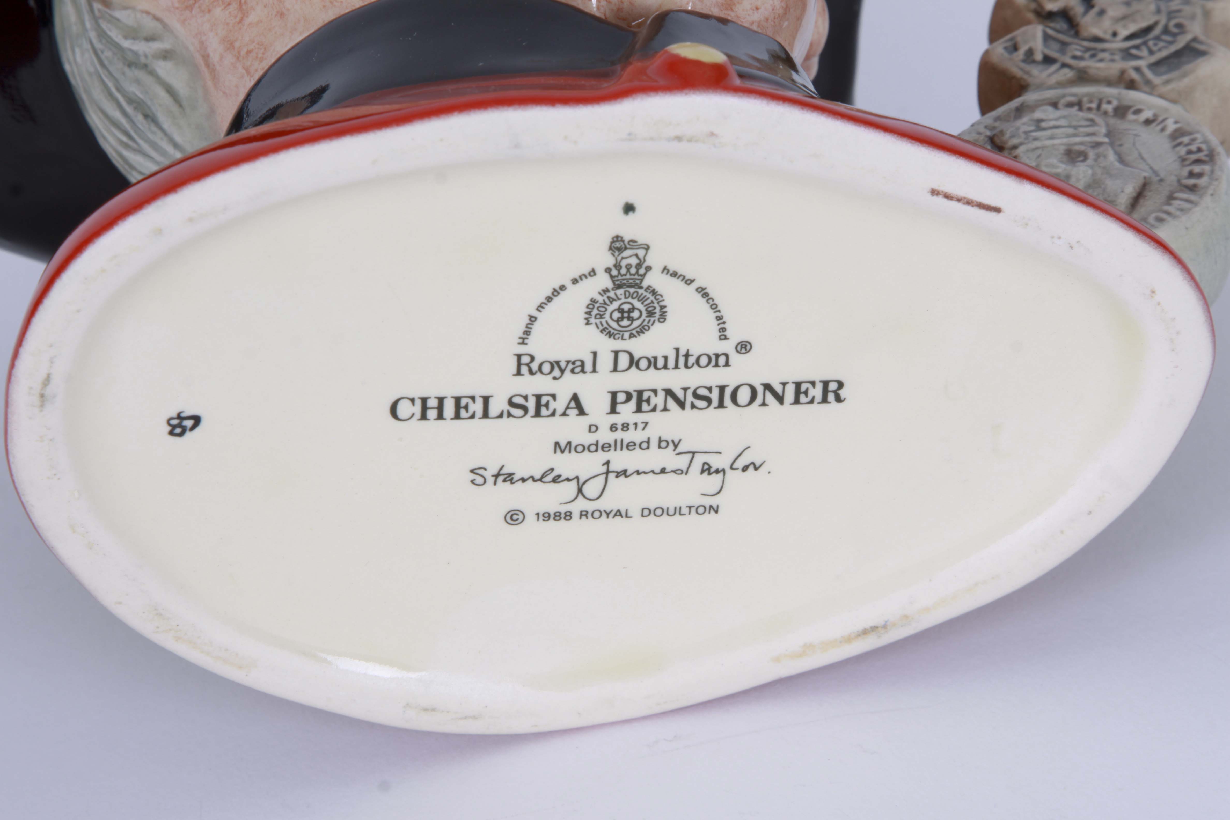 Vintage Royal Doulton Military Themed Toby Jugs