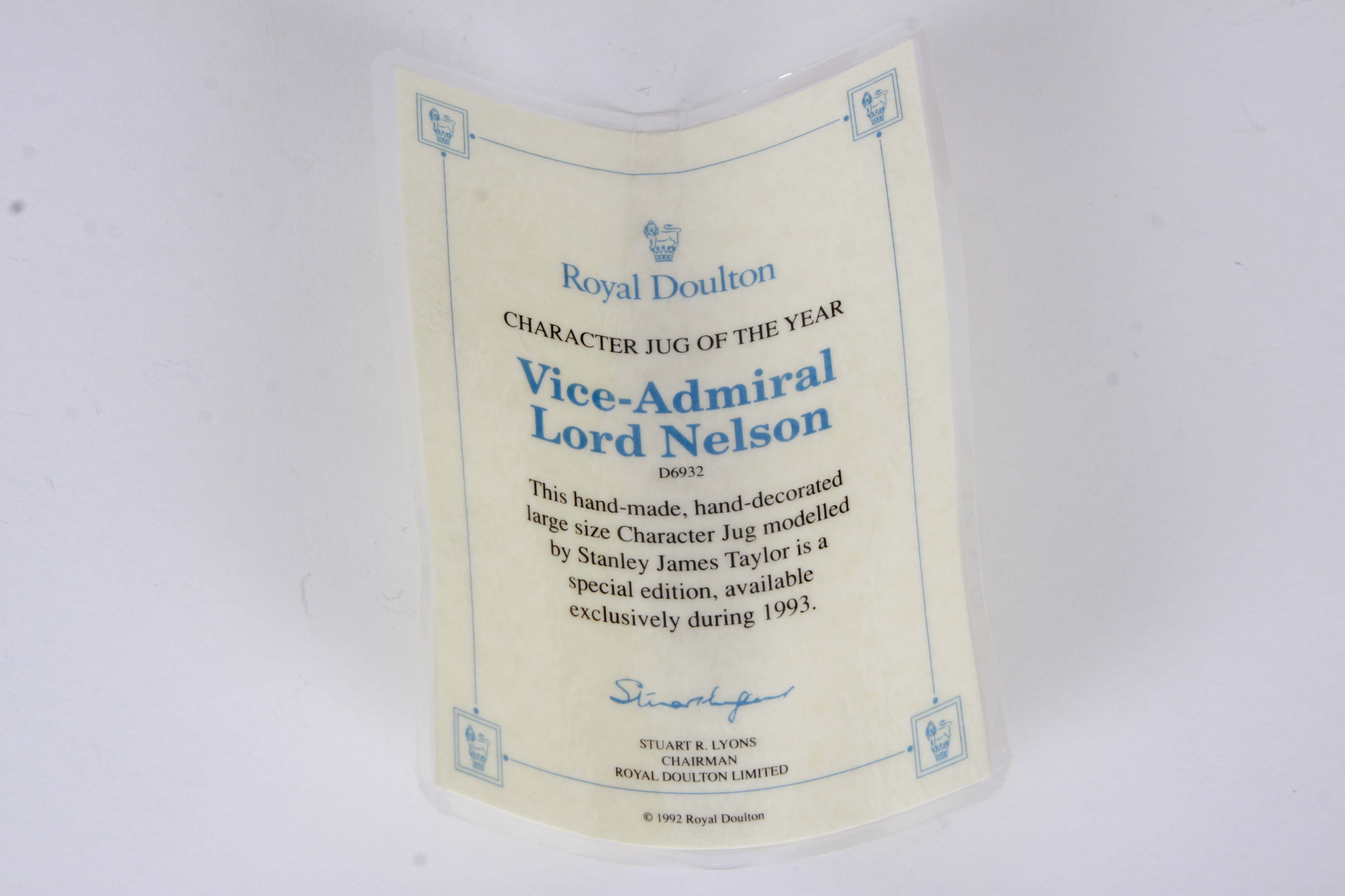 Vintage Royal Doulton Military Themed Toby Jugs