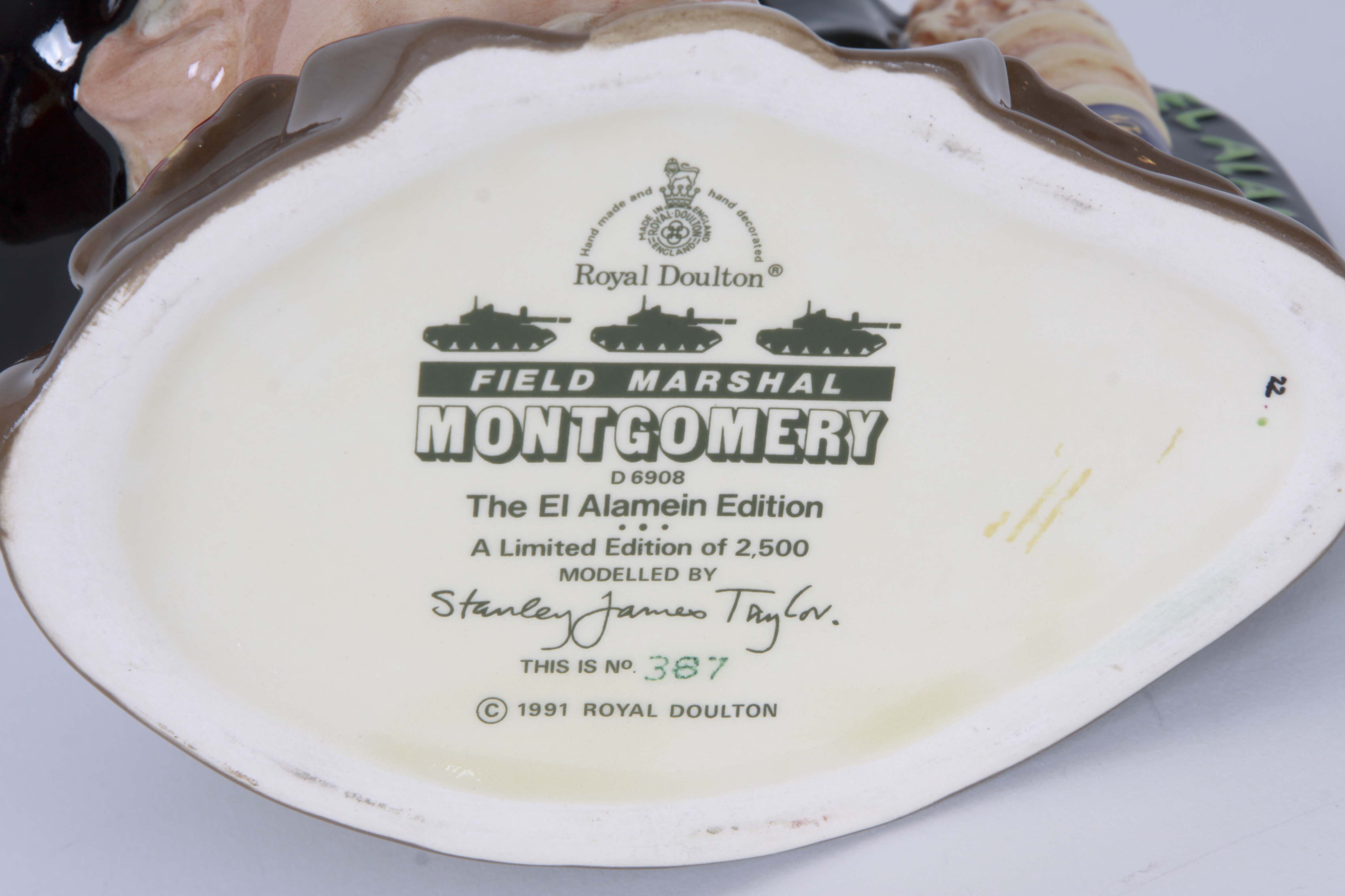 Vintage Royal Doulton Military Themed Toby Jugs