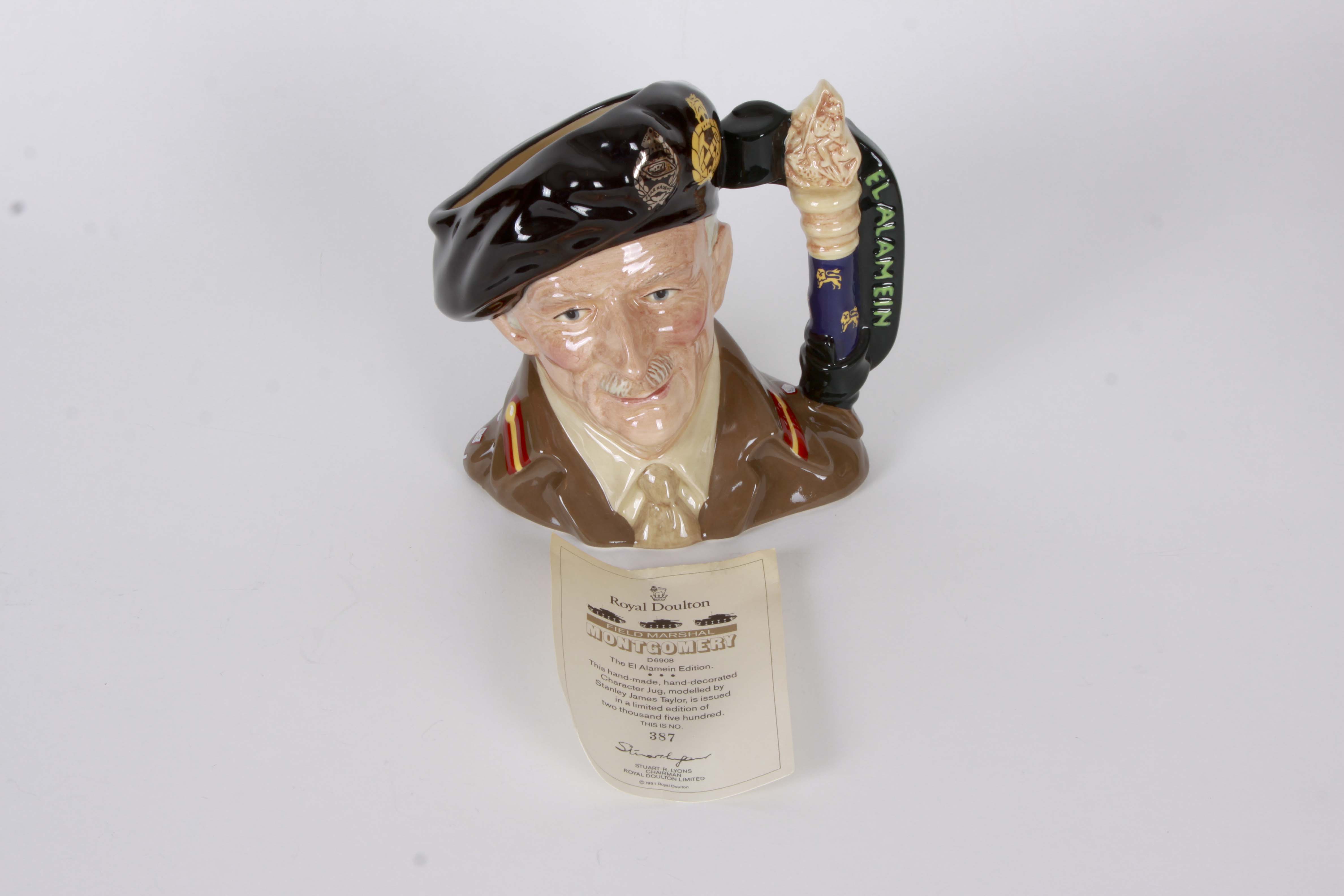 Vintage Royal Doulton Military Themed Toby Jugs